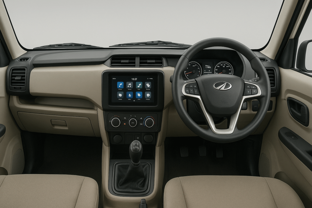 Mahindra Bolero 2025 launch ho chuki hai with 9-seater design, 25kmpl mileage aur premium features.